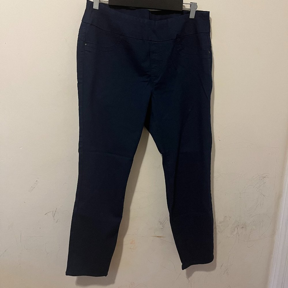 AUTOGRAPH | Women's Pull On Jeggings Blue Size 14